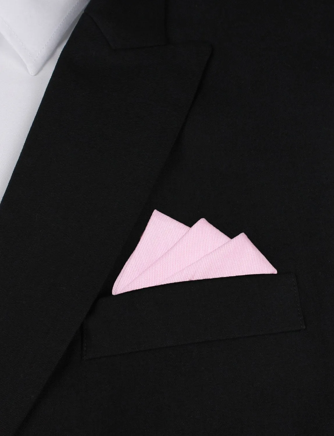 OTAA Navy Blue With Pink Polka Tie Set