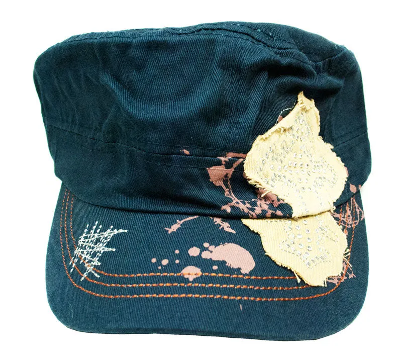Patched Cross Cadet Cap