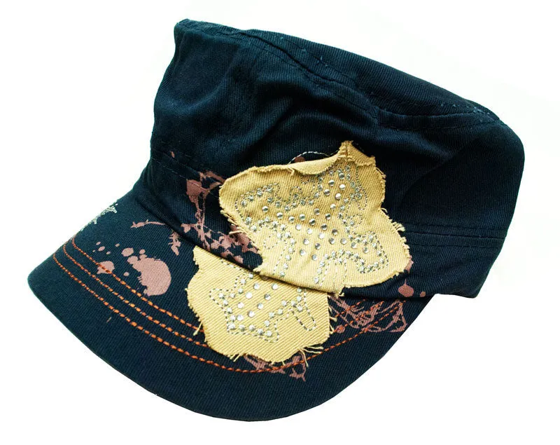 Patched Cross Cadet Cap