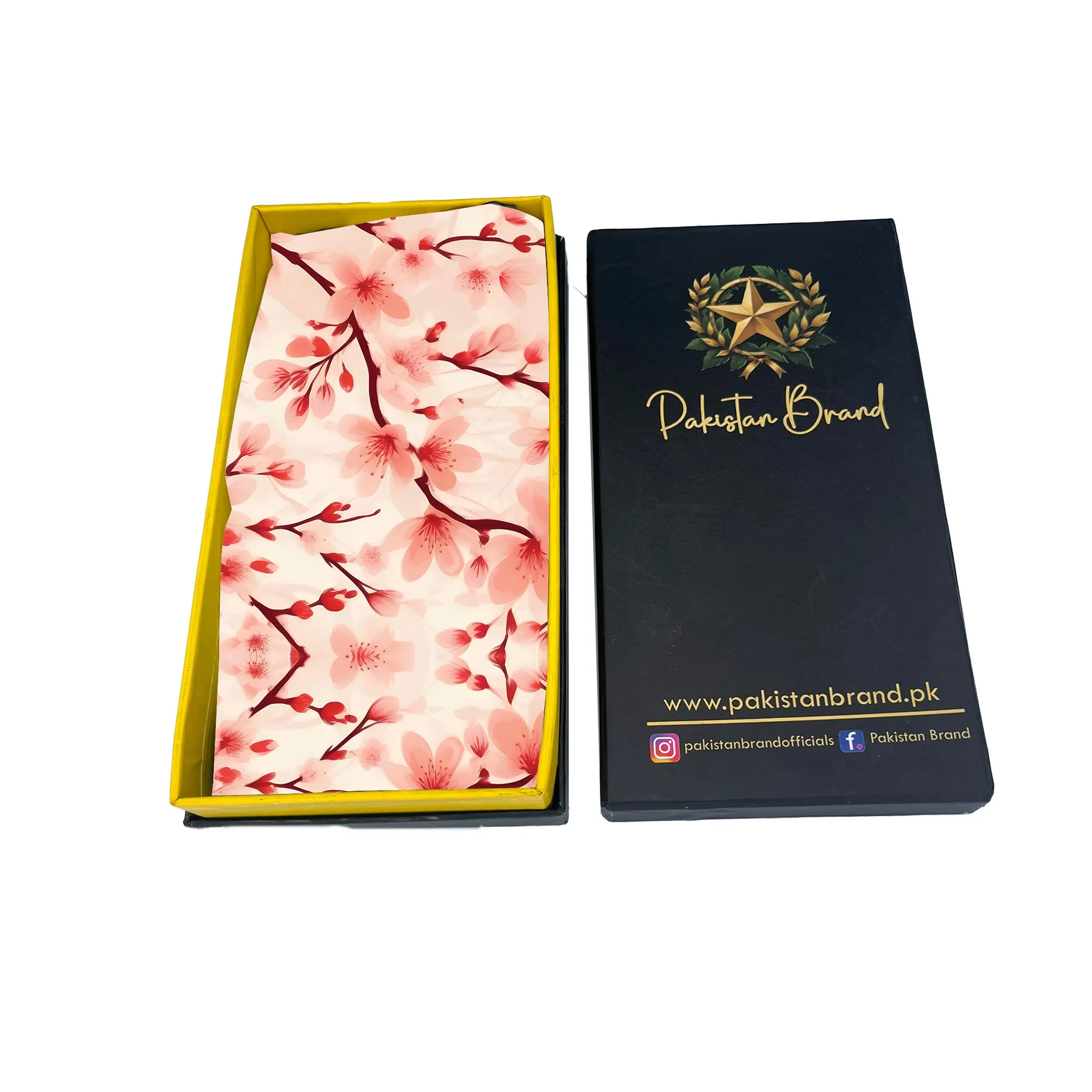 PREMIUM LUXURY PRINTED WOMEN HIJAB SCARF DUPATTA - PINK FLORAL