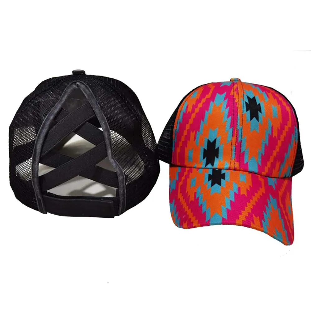 Printed and Adjustable Trendy Summer Baseball Caps
