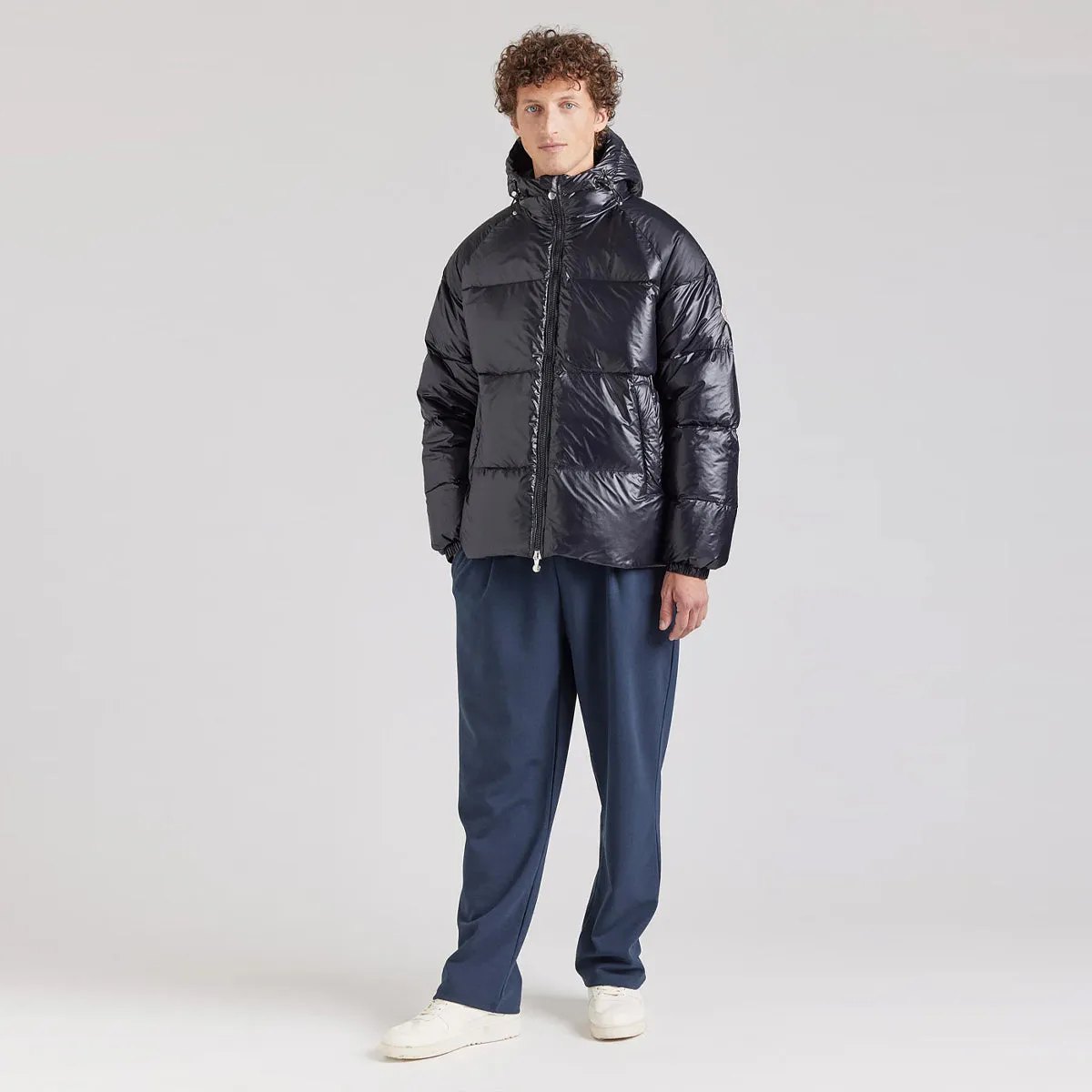 Pyrenex - Giubbetto Sten Shiny Black - HUW014P - BLACK