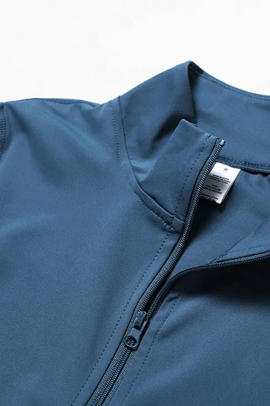 Quick-drying Long Sleeve Yoga Suit Sports Tops