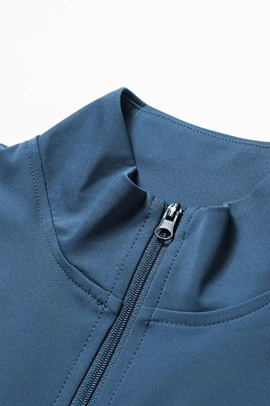 Quick-drying Long Sleeve Yoga Suit Sports Tops