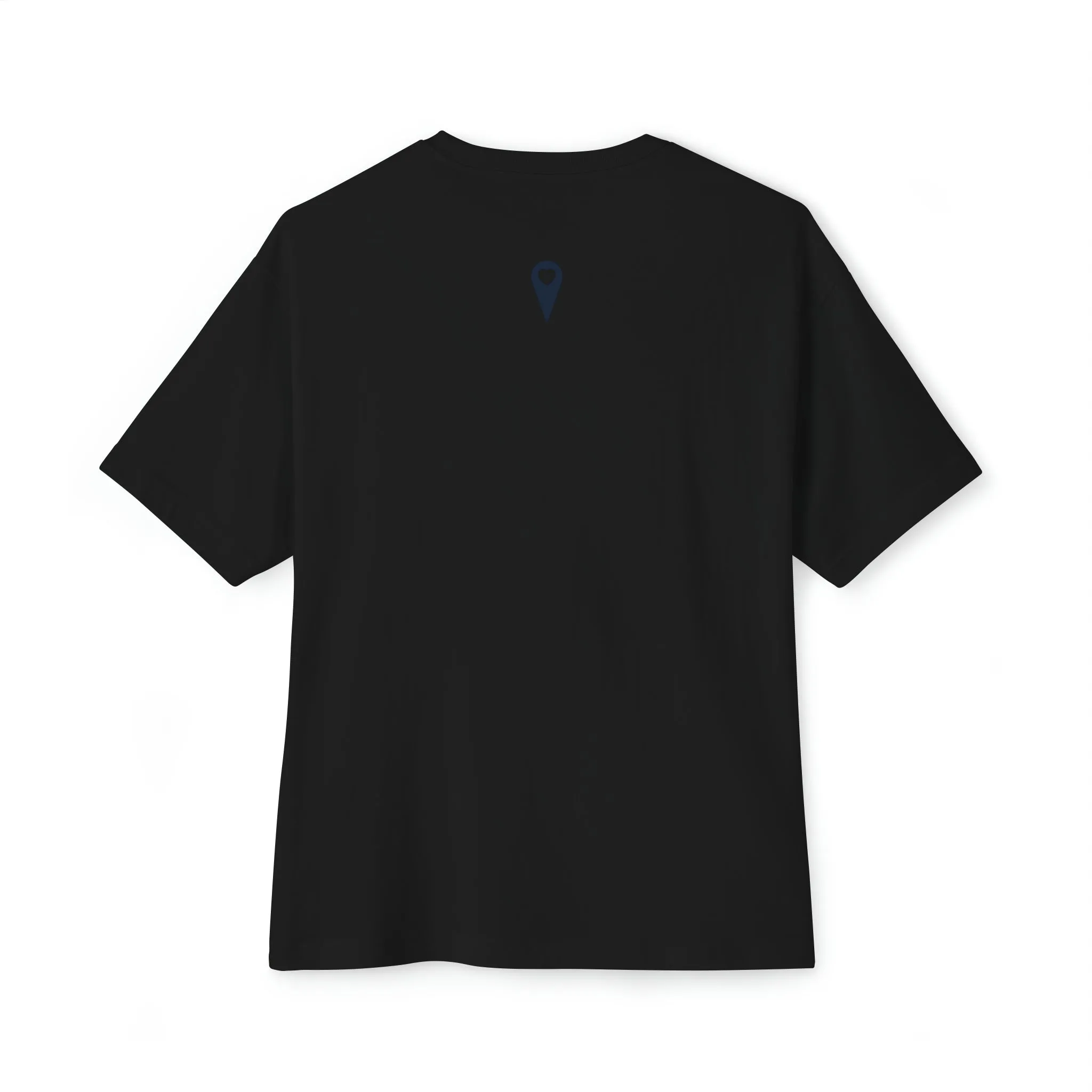 "BRAVE Hearts (Deep Blue)" Unisex Oversized Boxy Tee