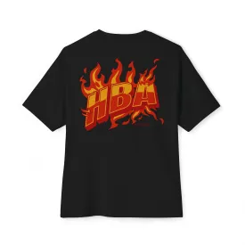 "HBA FLAMESSS" Unisex Oversized Boxy Tee