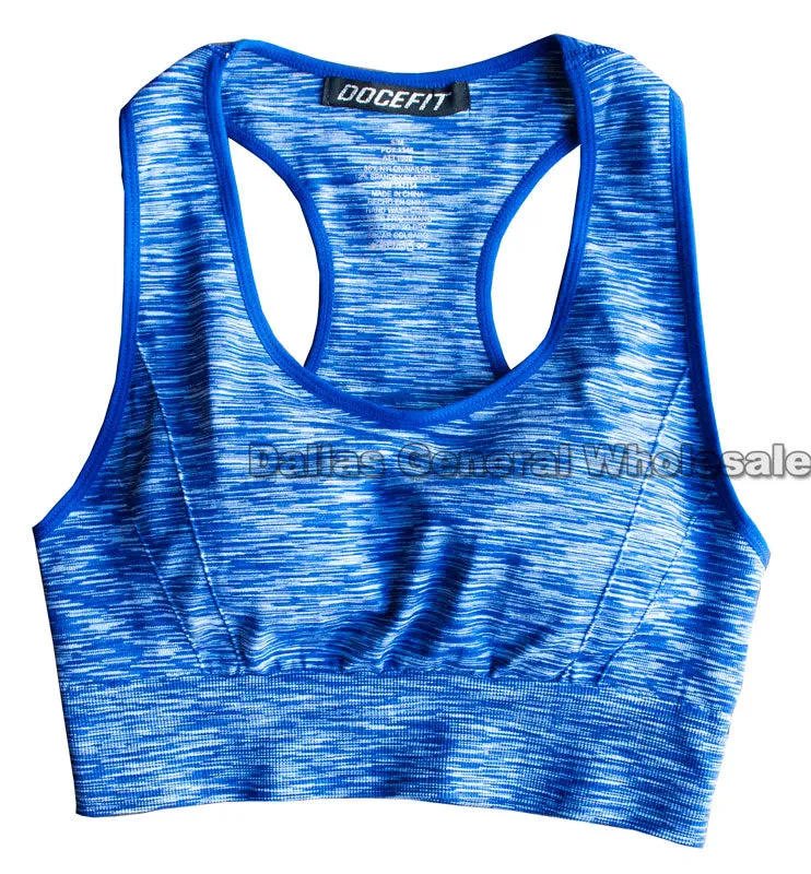 Race Back Active Bra Tops Wholesale