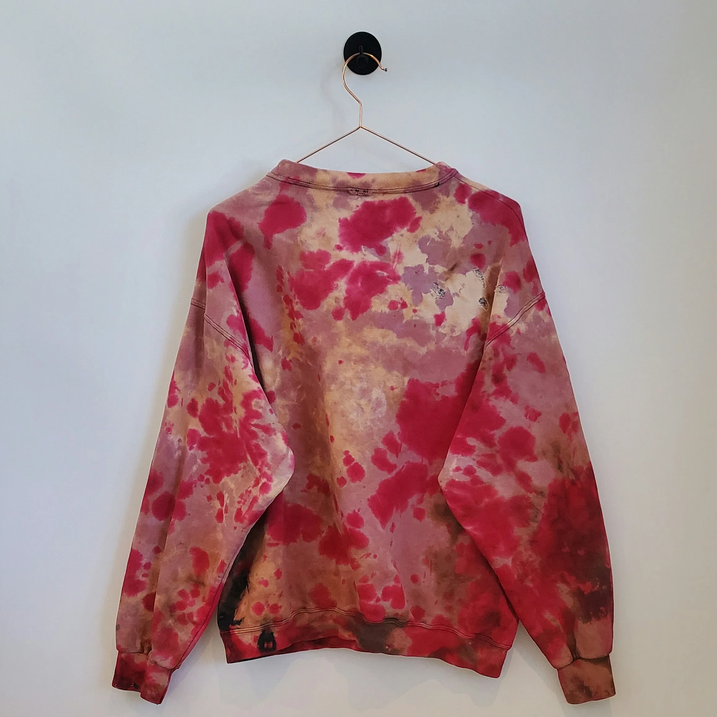 Reworked Upcycled Tie-Dye Sweatshirt | Size M