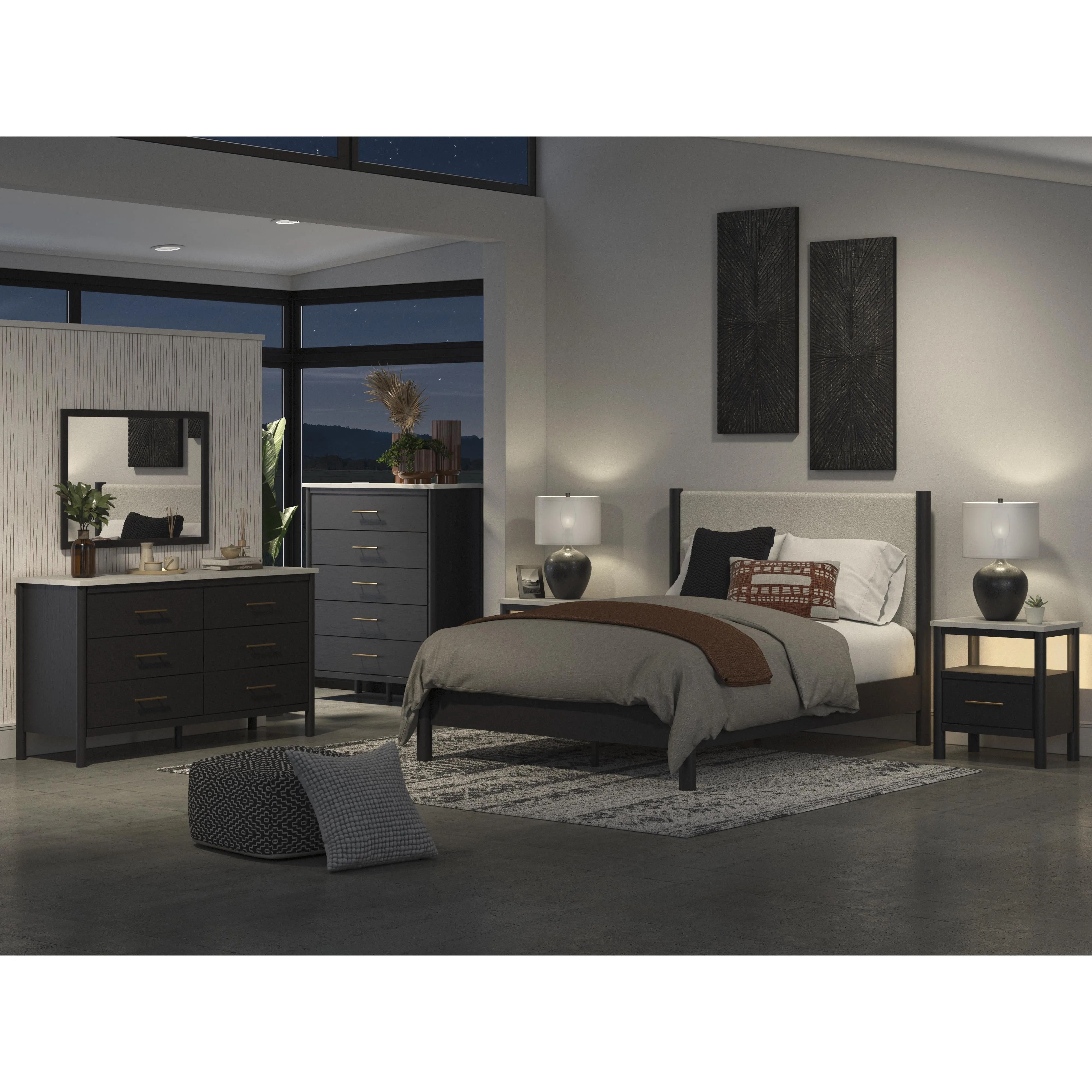 Signature Design by Ashley Cadmori 6-Drawer Dresser B2616-231