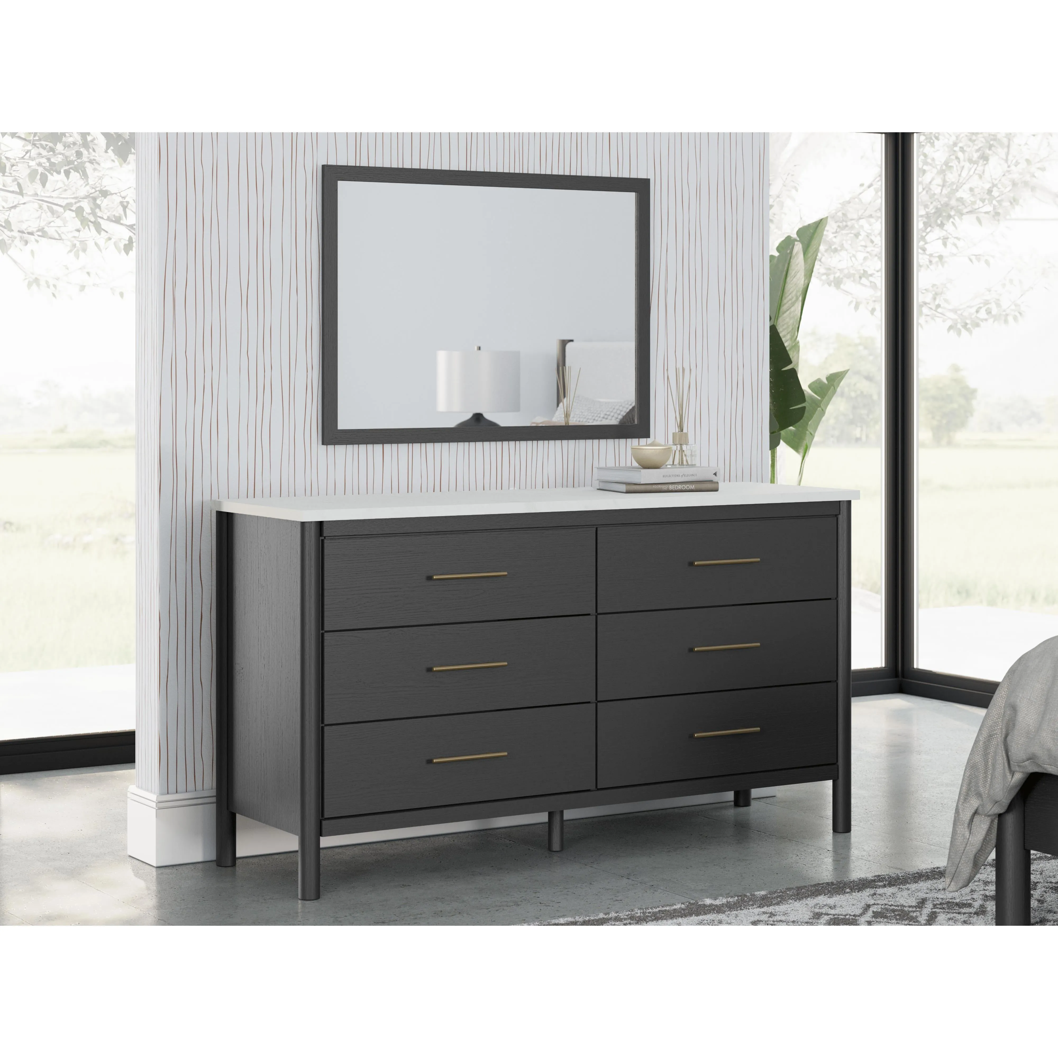 Signature Design by Ashley Cadmori 6-Drawer Dresser B2616-231