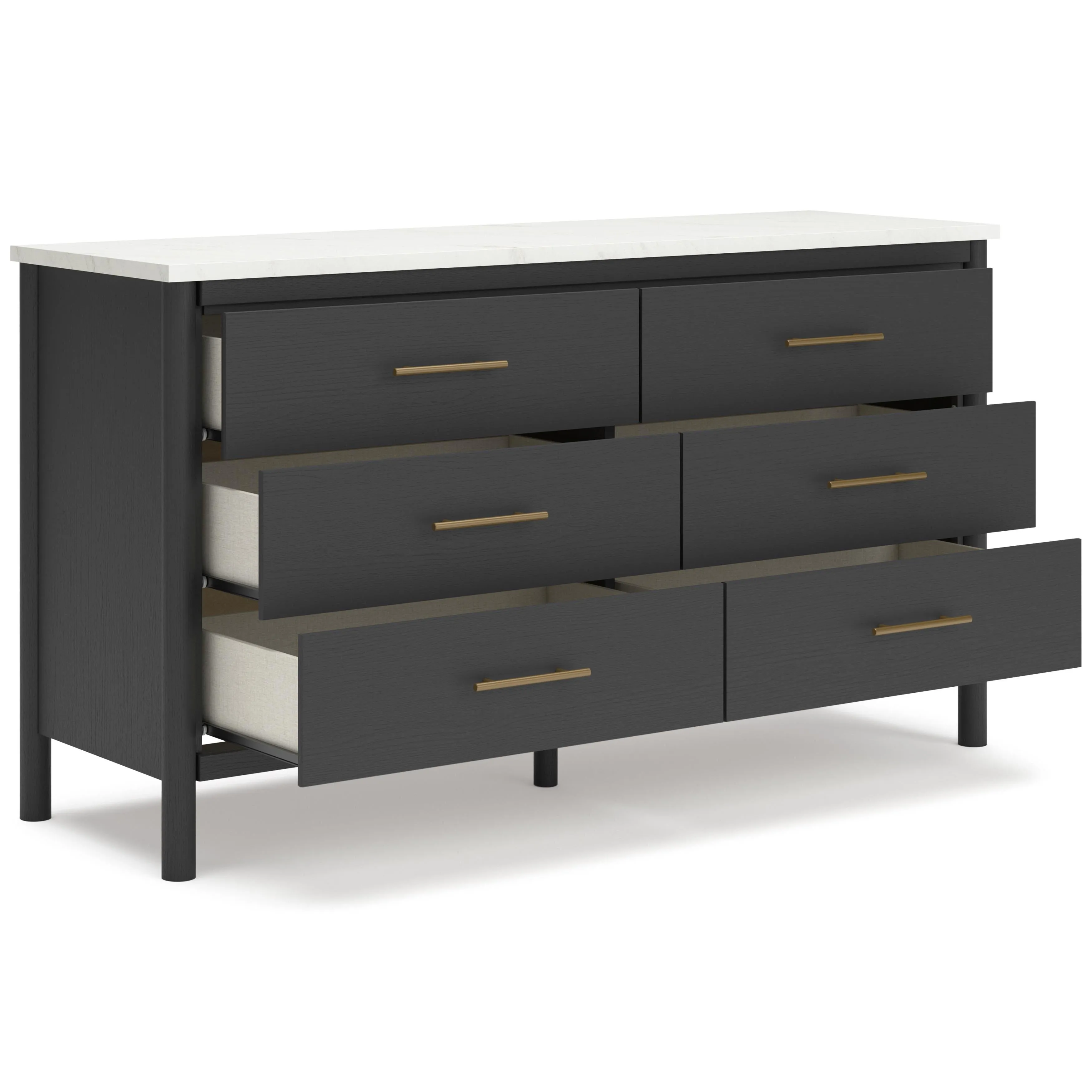 Signature Design by Ashley Cadmori 6-Drawer Dresser B2616-231