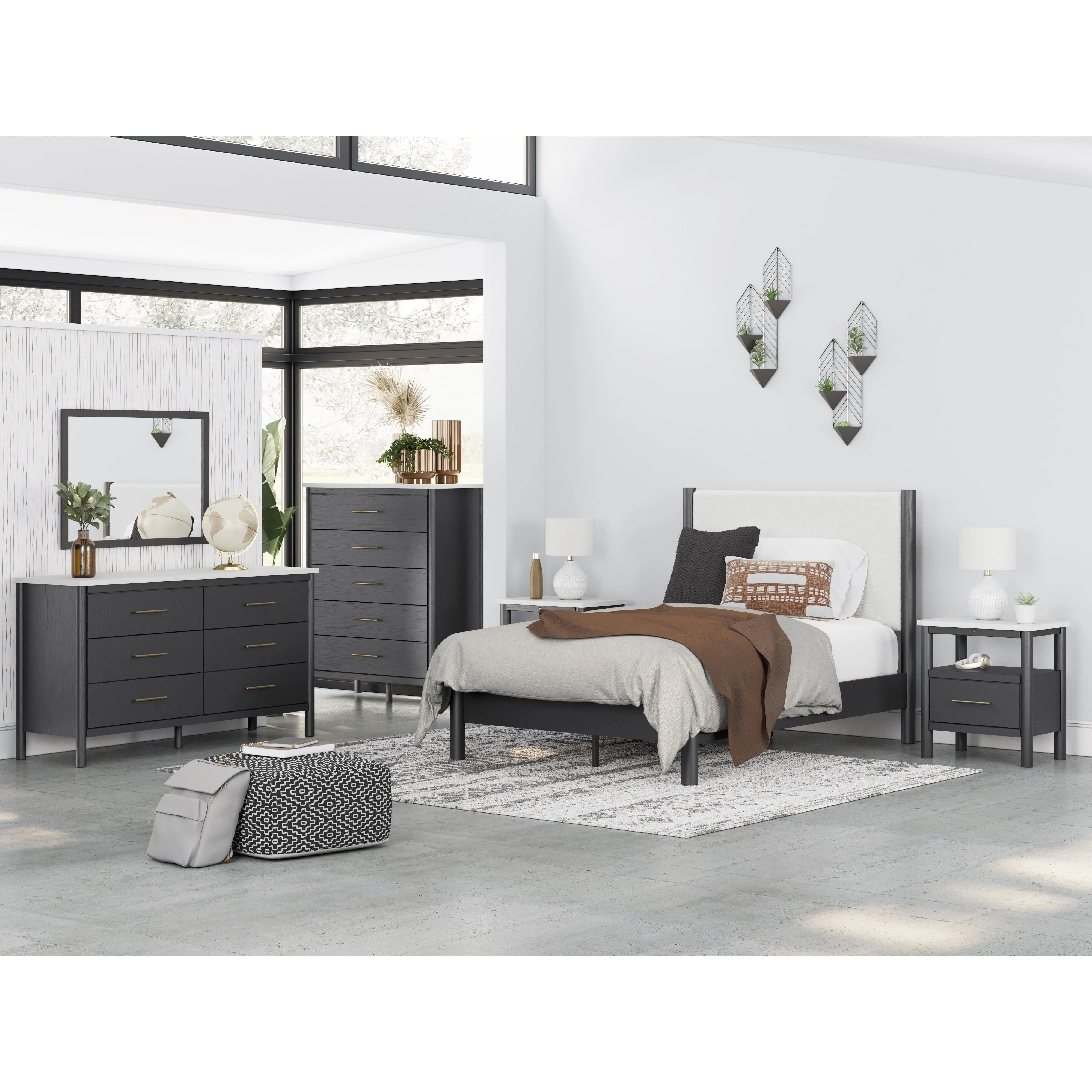 Signature Design by Ashley Cadmori 6-Drawer Dresser B2616-231
