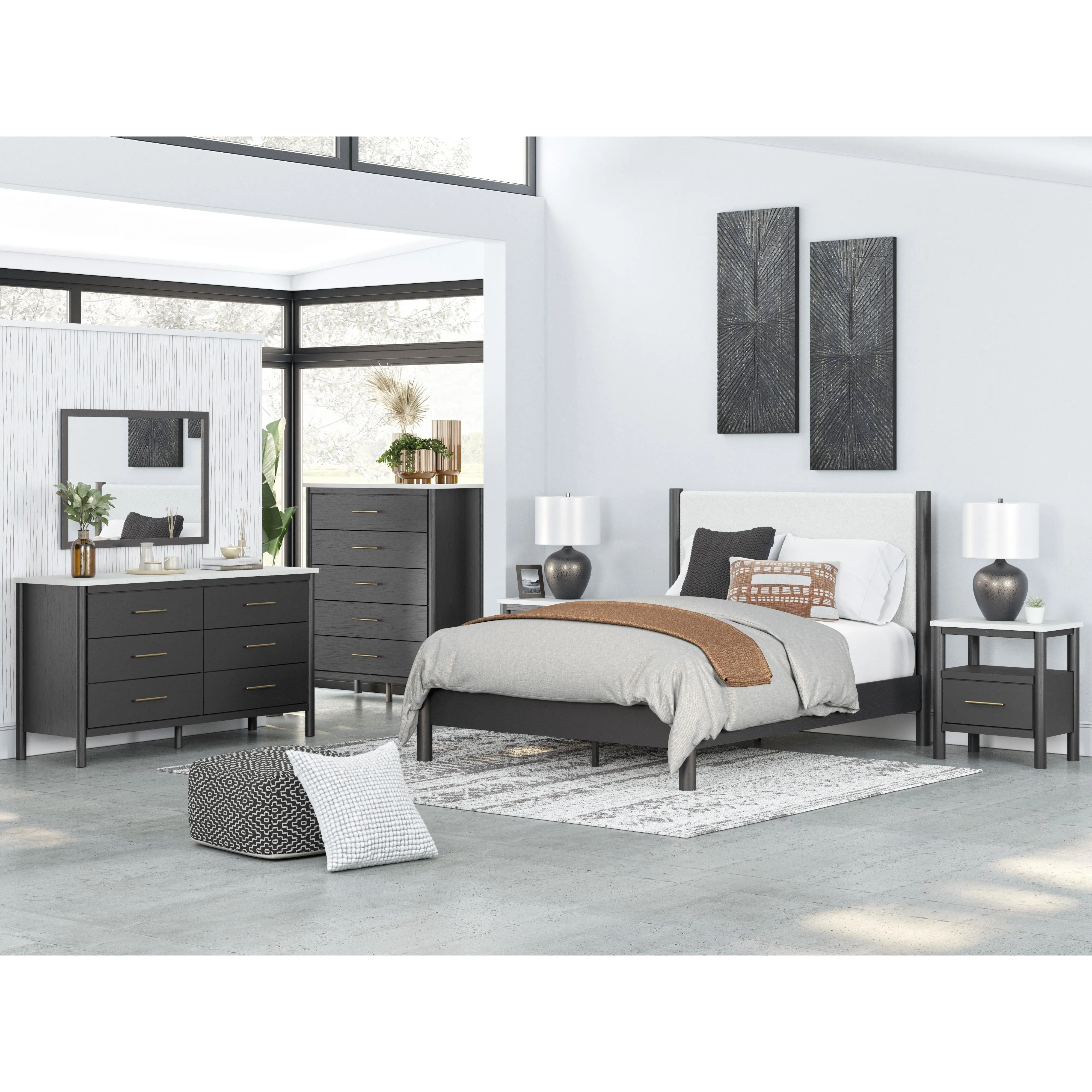 Signature Design by Ashley Cadmori 6-Drawer Dresser B2616-231