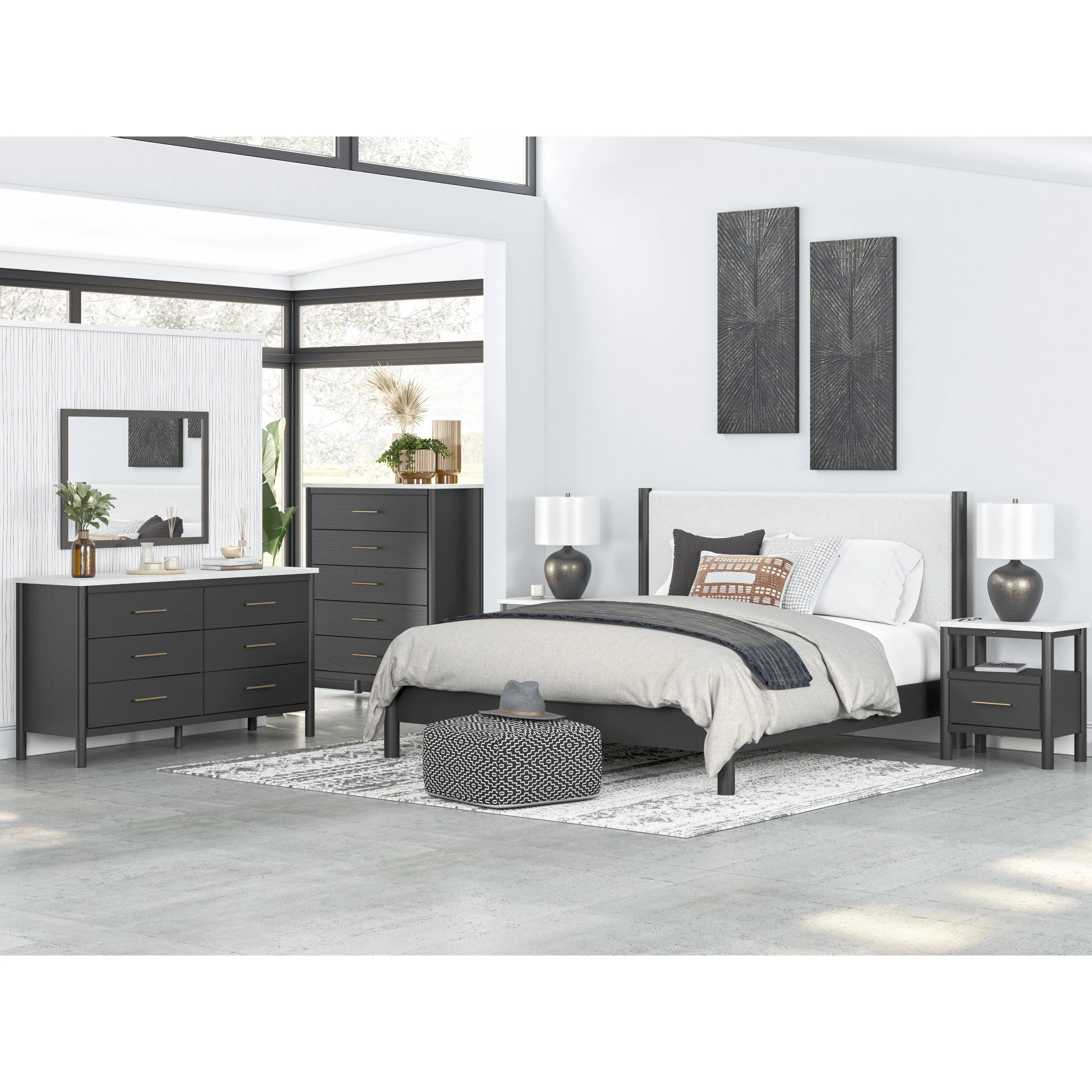 Signature Design by Ashley Cadmori 6-Drawer Dresser B2616-231