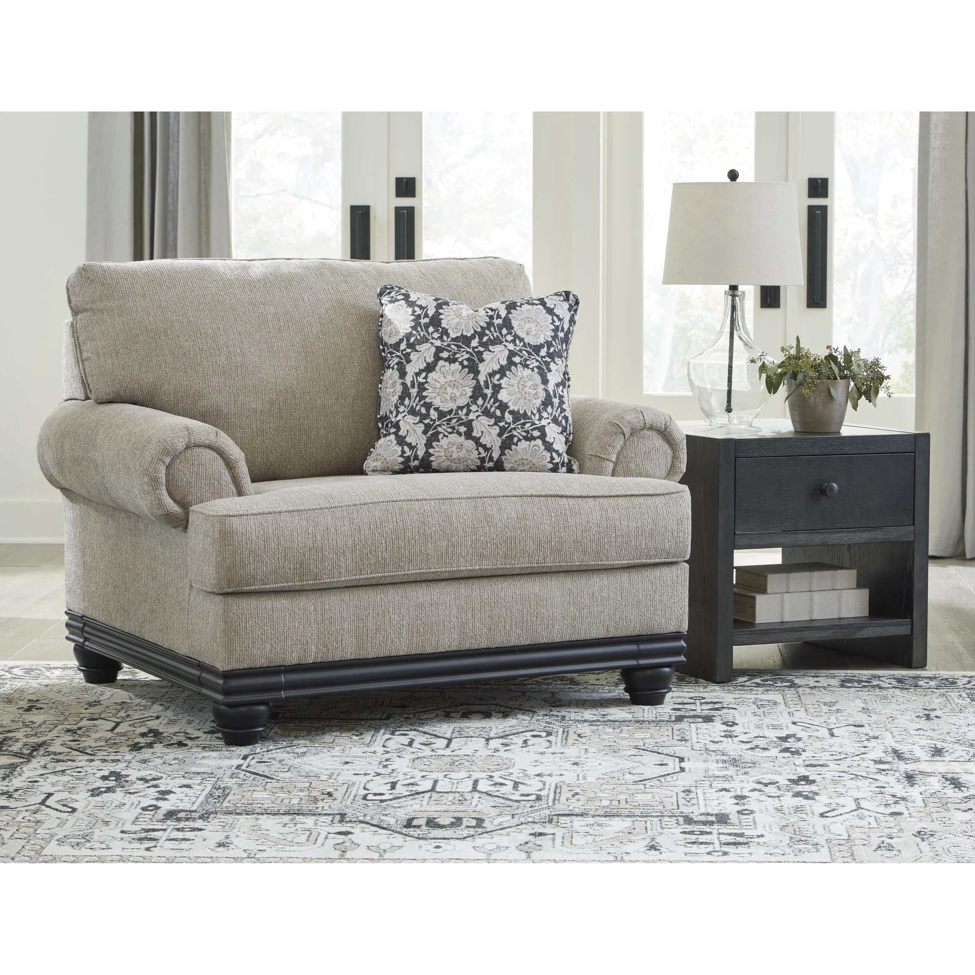 Signature Design by Ashley Elbiani Stationary Fabric Chair 3870423