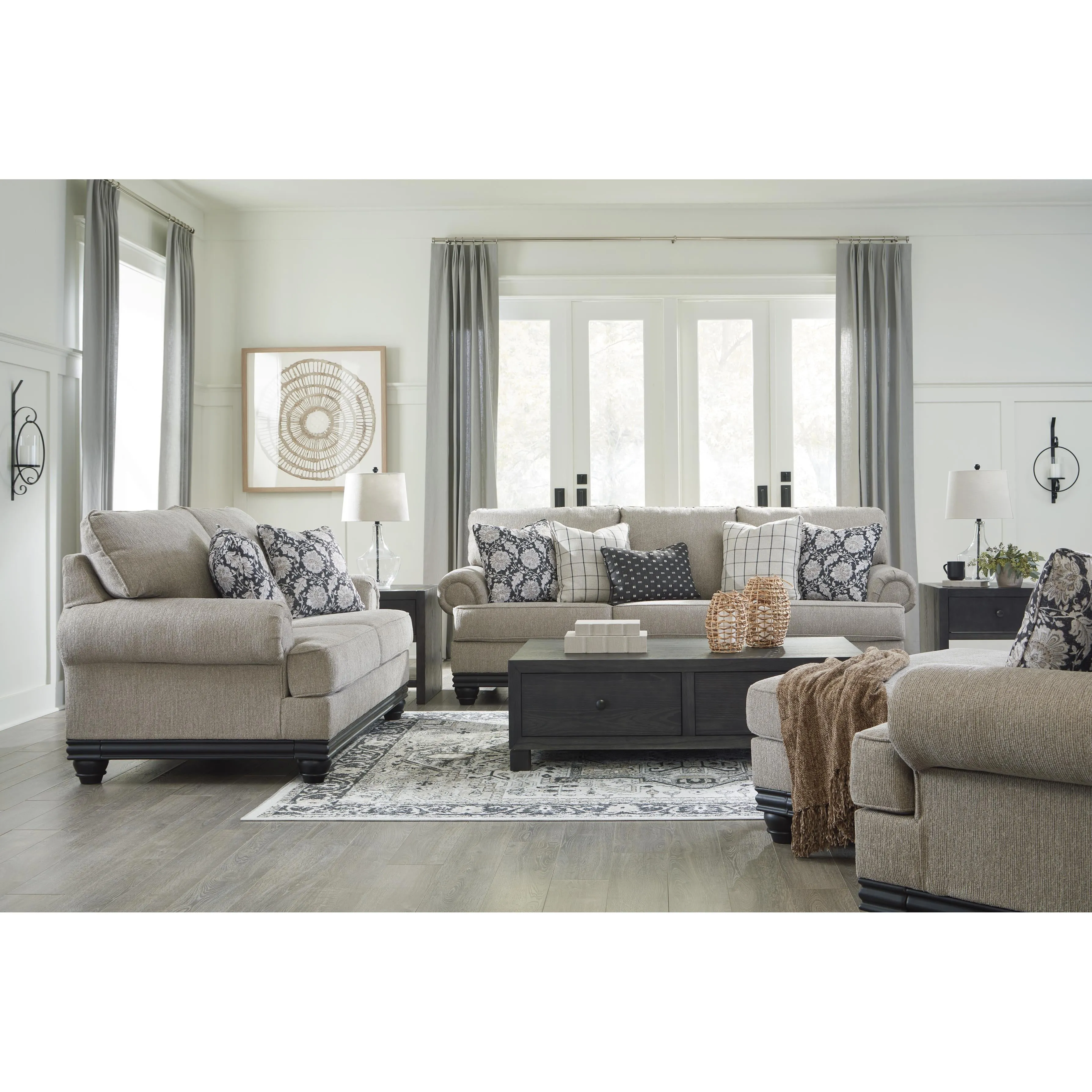 Signature Design by Ashley Elbiani Stationary Fabric Chair 3870423