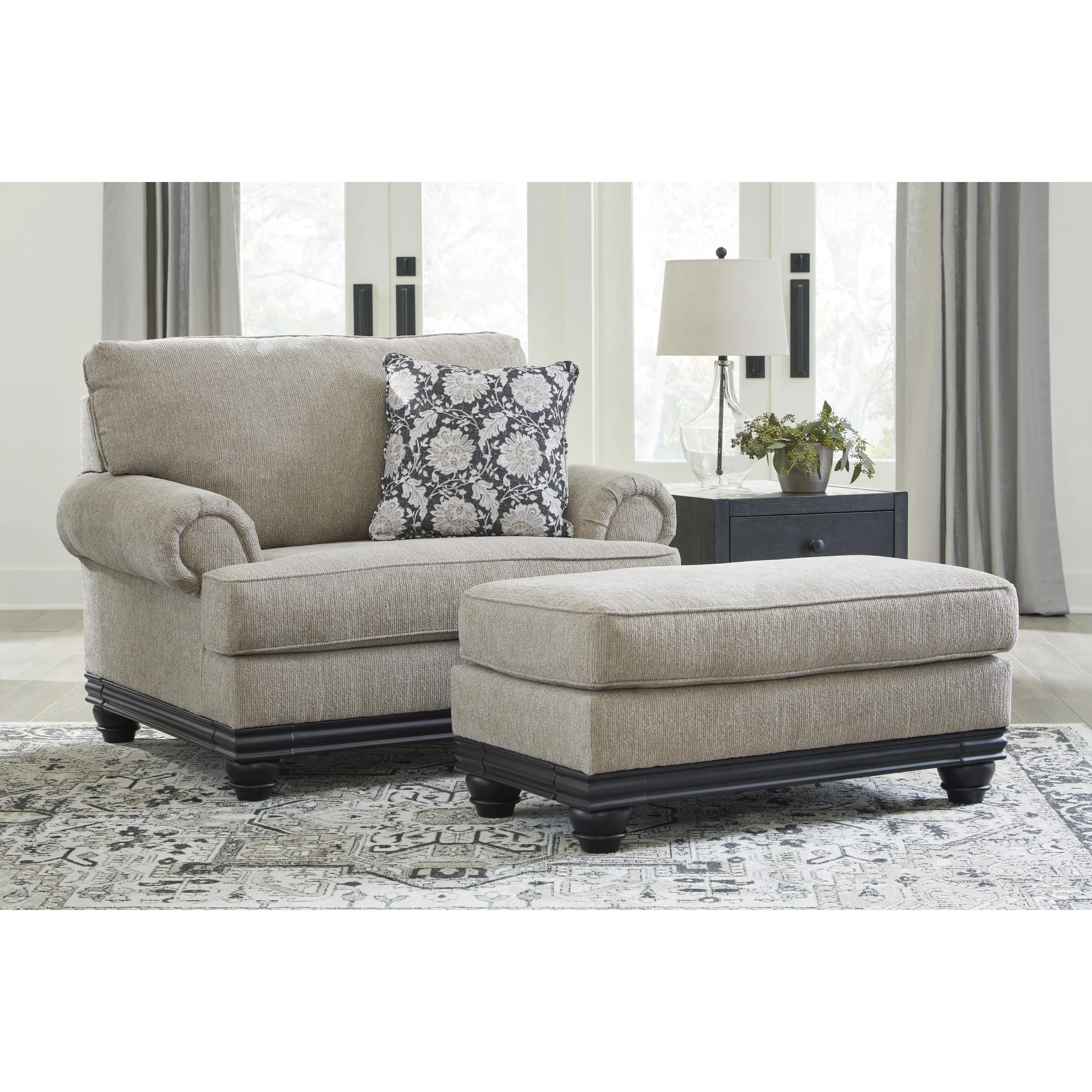 Signature Design by Ashley Elbiani Stationary Fabric Chair 3870423