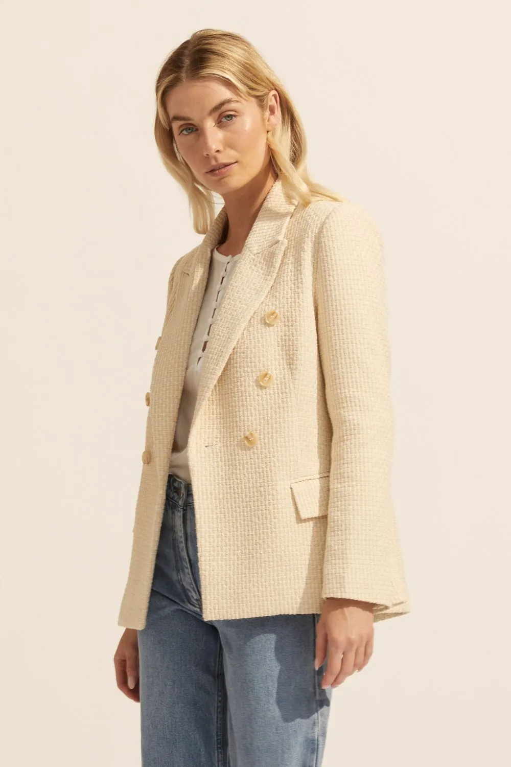 spurt jacket - ecru