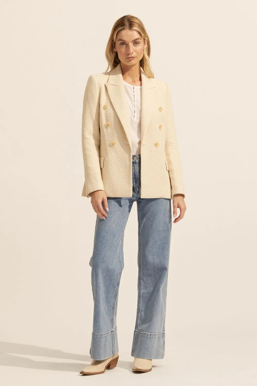 spurt jacket - ecru