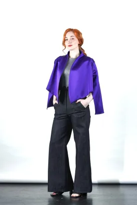 This jacket in purple by Natalija Rushidi