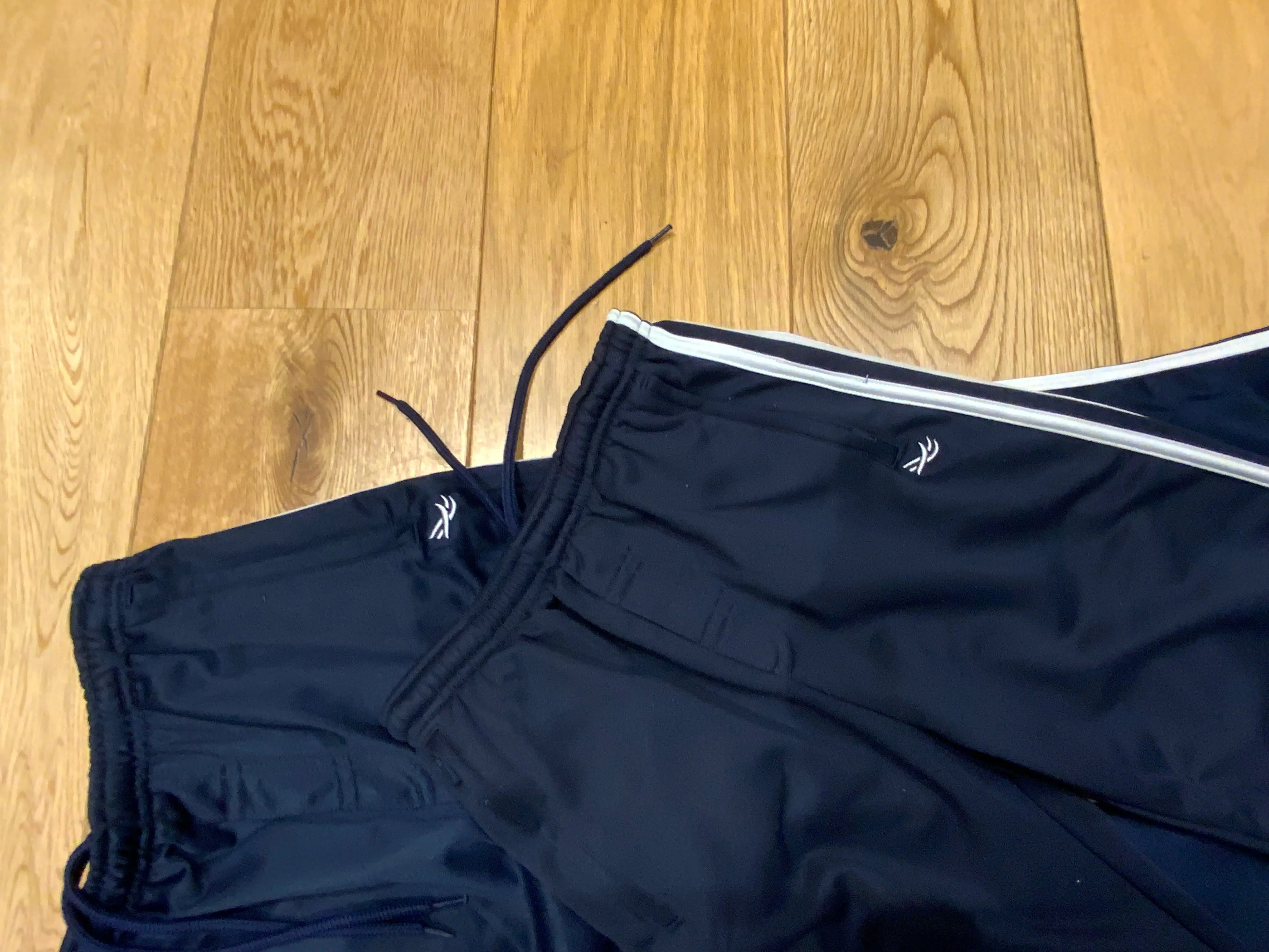 Urban gang navy blue track pants straight leg pants Size 11-12 years children