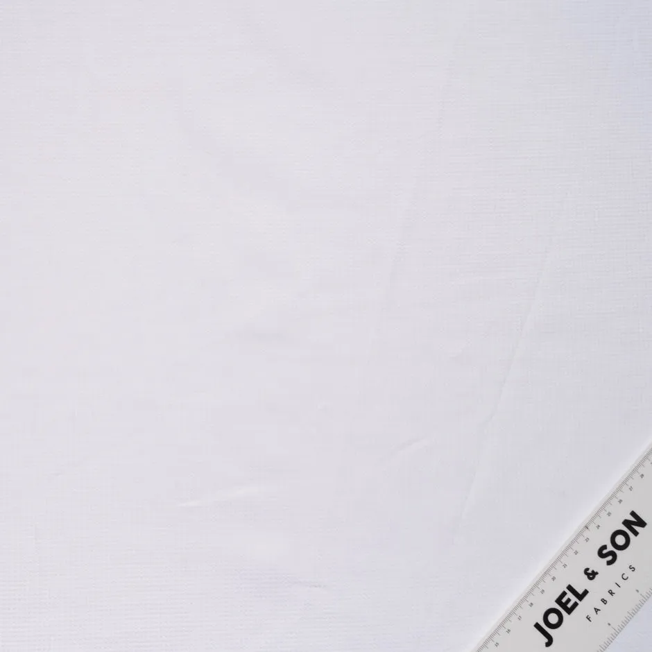 White Square Jacquard Superfine Pure Cotton