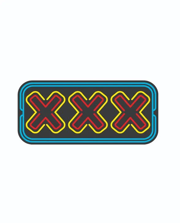 Wood Rocket XXX Pin